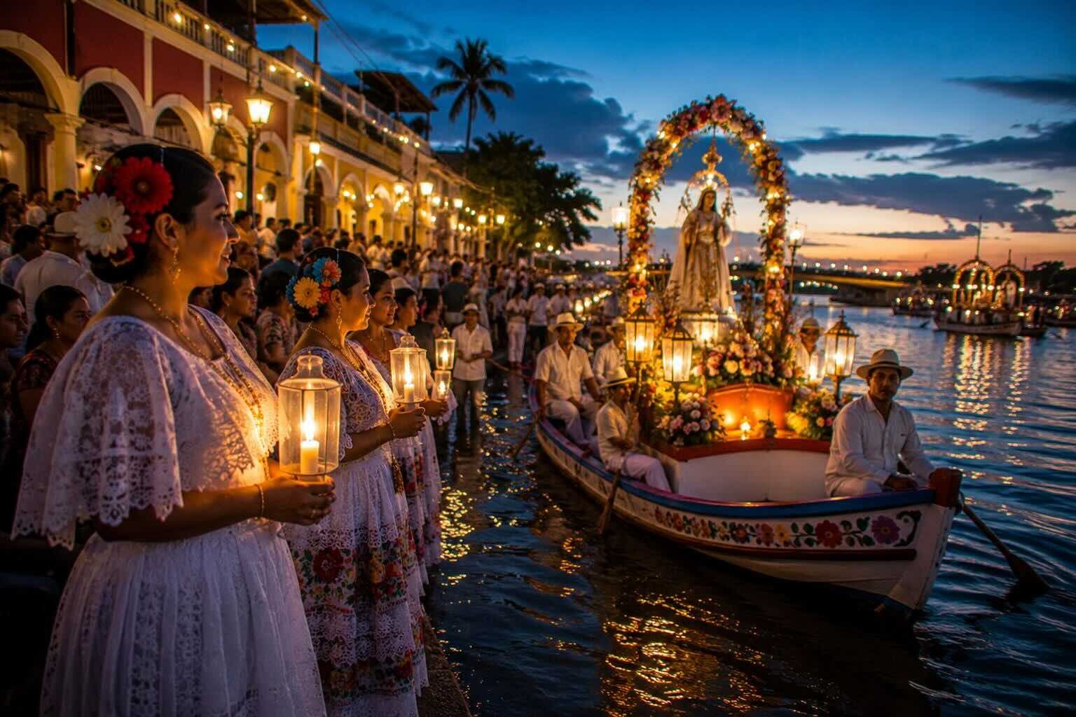 Fiesta de la Candelaria en Tlacotalpan in Veracruz, Mexico