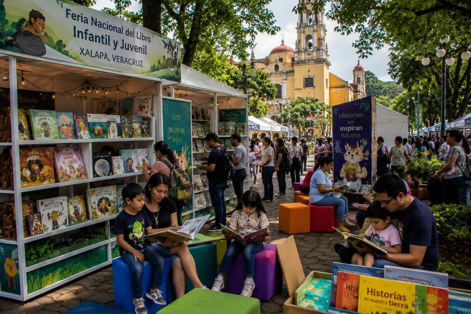 Feria Nacional del Libro Infantil y Juvenil in Veracruz, Mexico