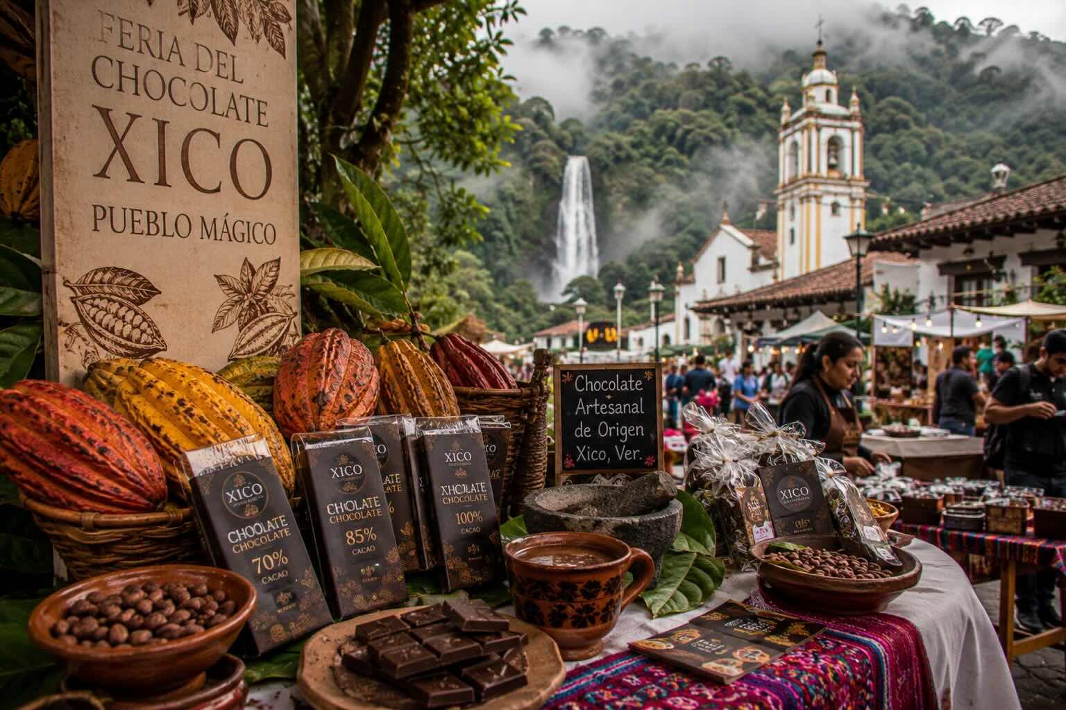 Feria del Chocolate en Xico in Veracruz, Mexico