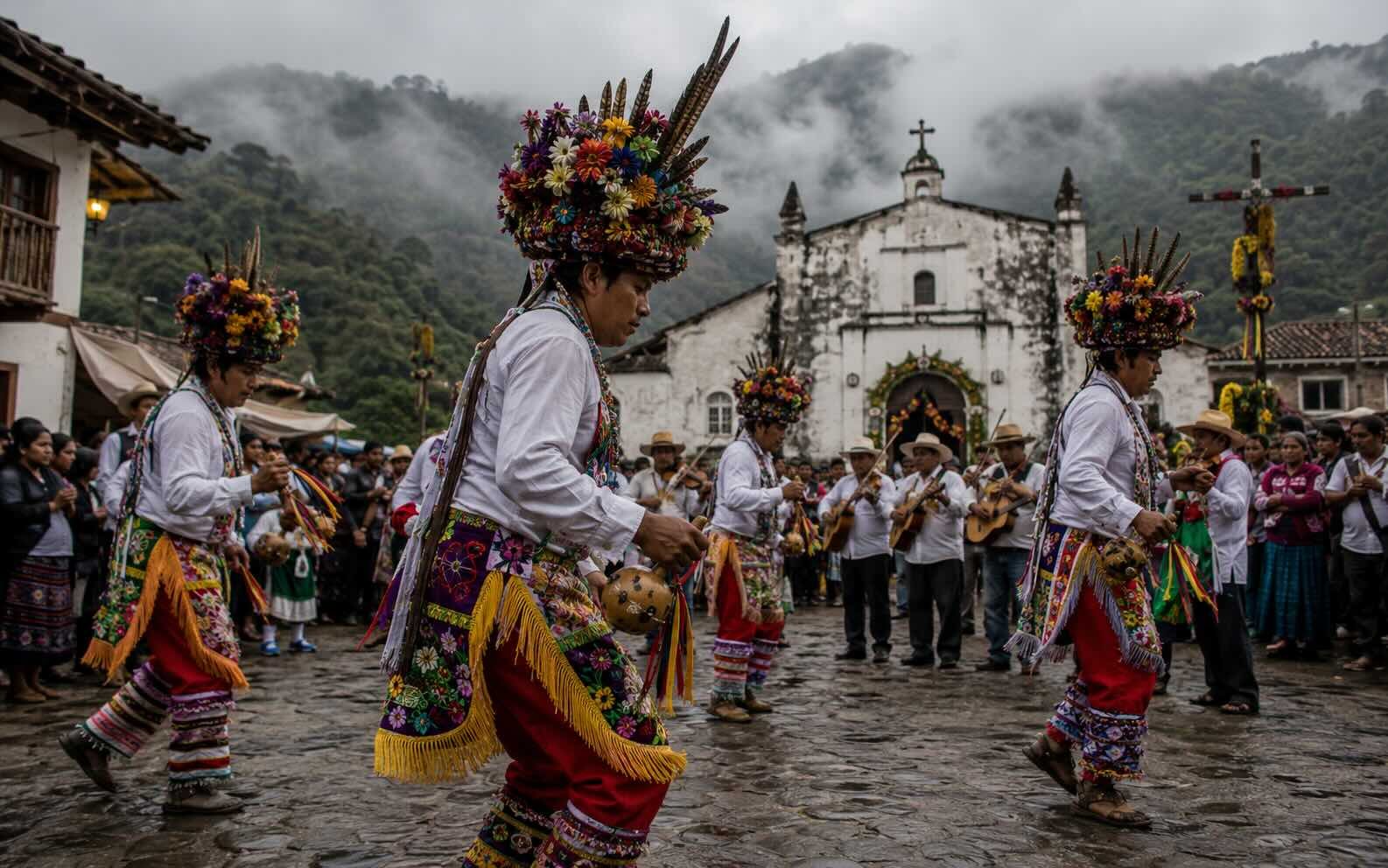 Fiesta de San Miguel Arcángel in Veracruz, Mexico