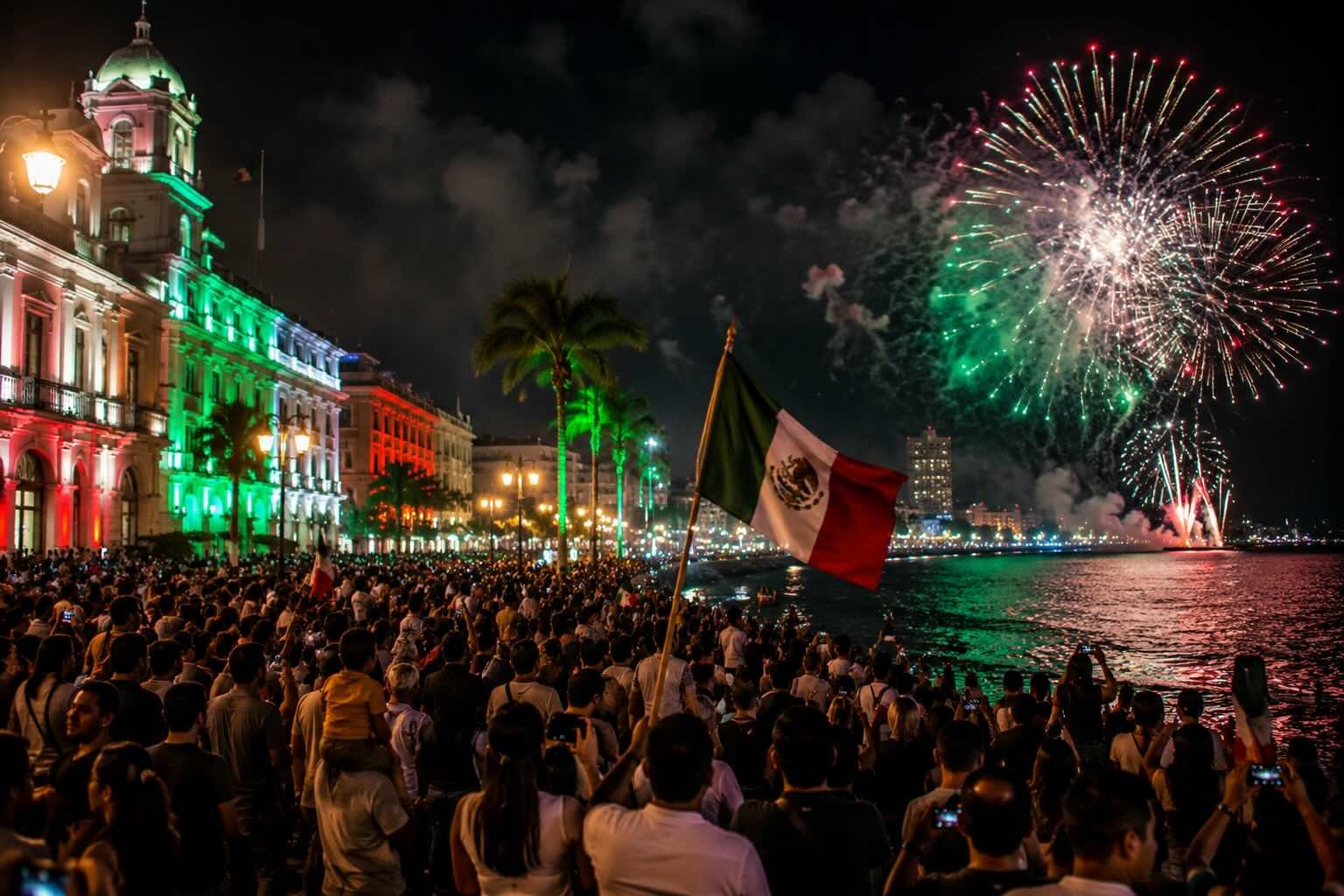 Fiestas Patrias en Veracruz y Boca del Río in Veracruz, Mexico
