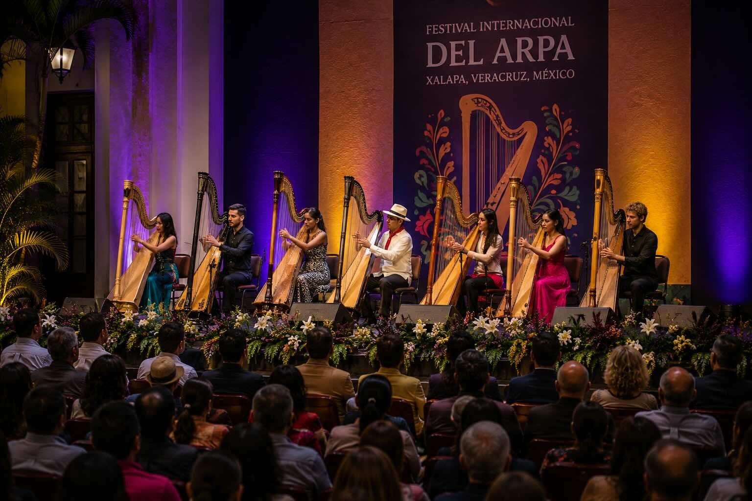 Festival Internacional del Arpa in Veracruz, Mexico