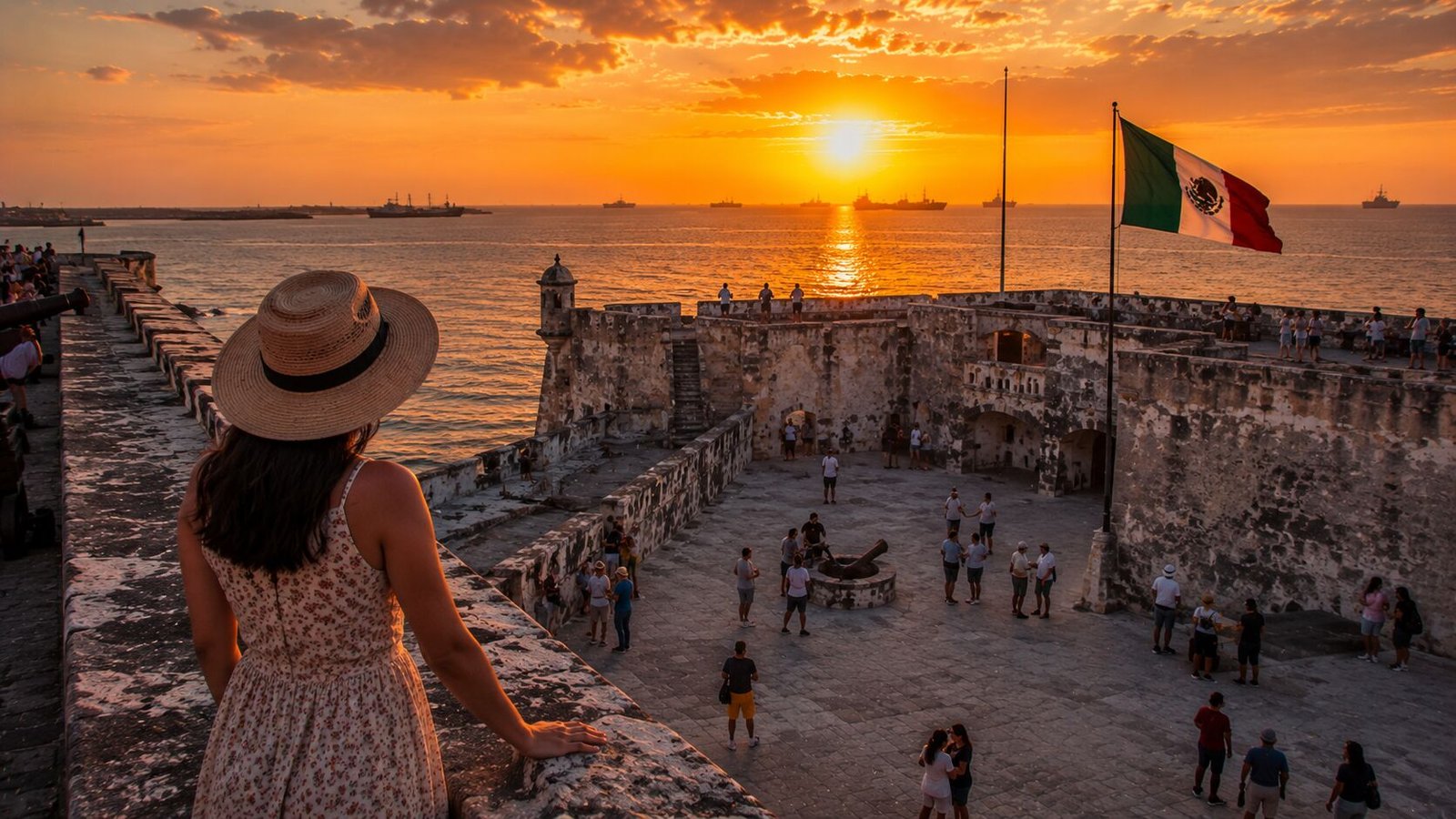 San Juan de Ulúa y Fortaleza in Veracruz, Mexico