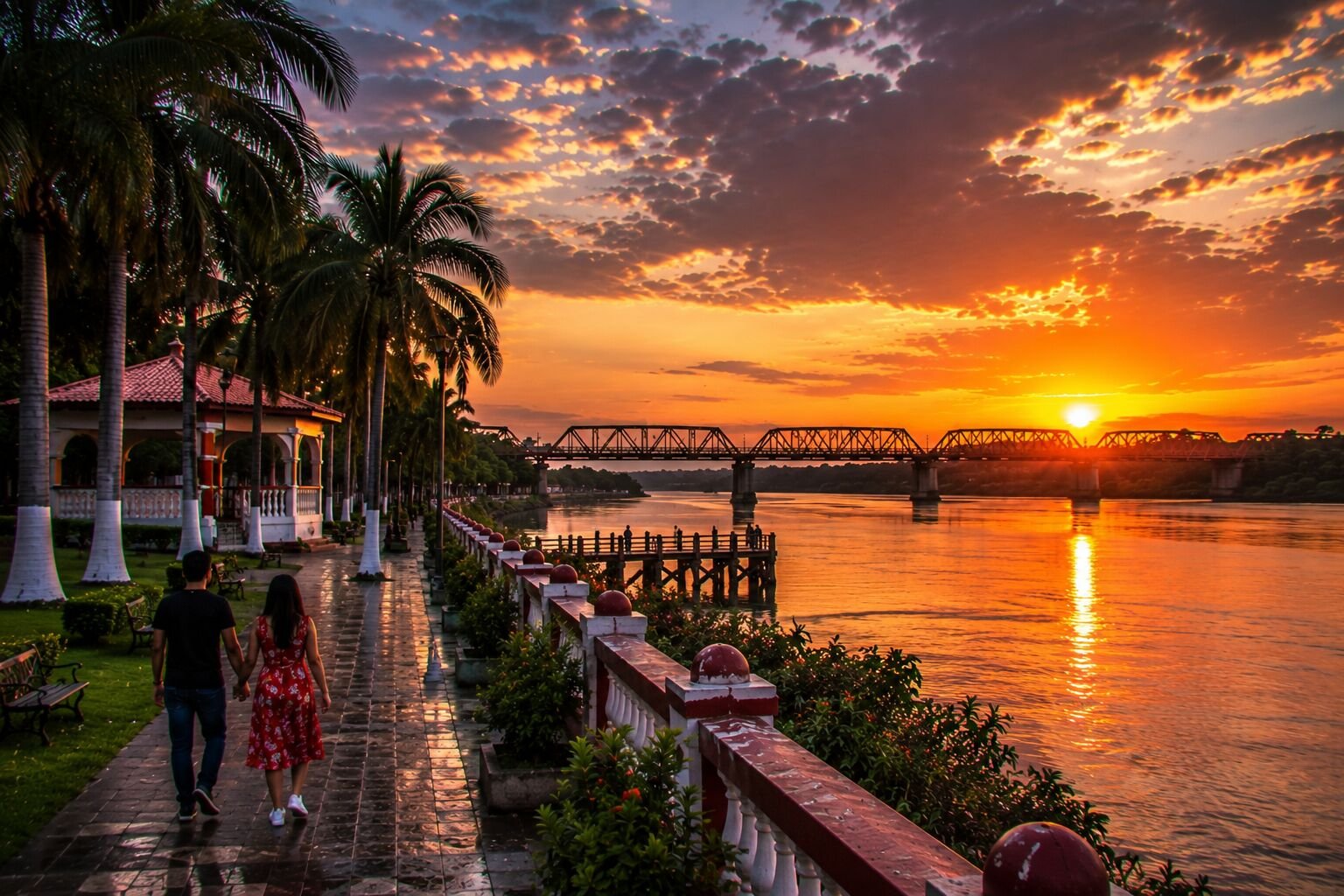 Nanchital y corredor industrial in Veracruz, Mexico